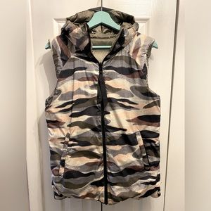 Lululemon Reversible Hooded Feather Down Vest